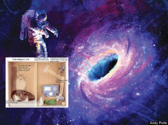 Dibujo20131021 schrodinger cat box - astronaut - black hole