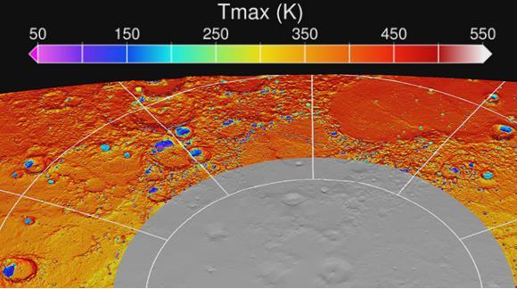 Dibujo20121202 temperature field in mercury north pole